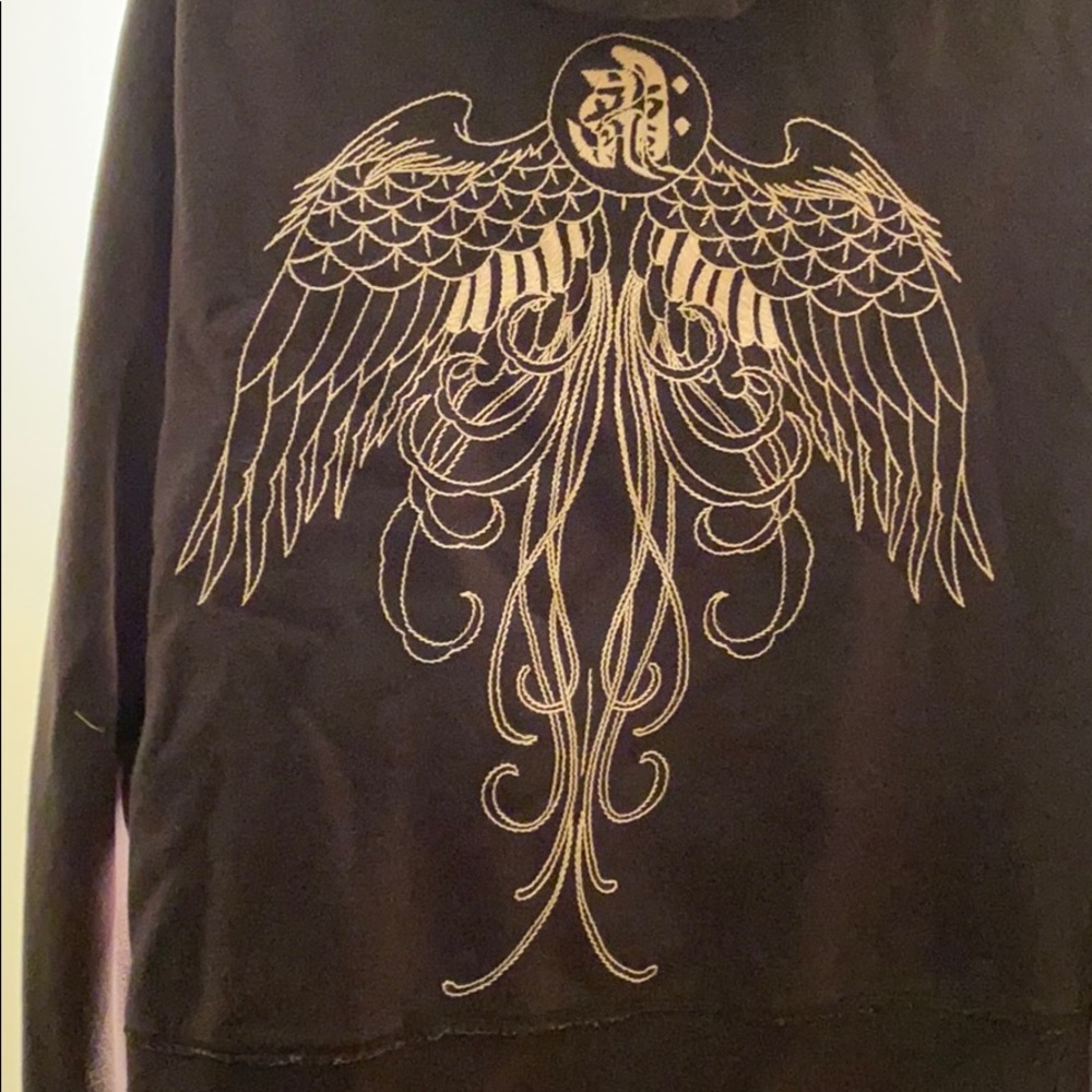 LUCKY Hooded front zip LUCKY sweatshirt!😉